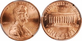 2000 Lincoln Cent. "Cheerios." MS-66 RD (PCGS).
PCGS# 515762.
Estimate: $30.00