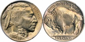 1913 Buffalo Nickel. Type II. MS-66 (PCGS).
PCGS# 3921. NGC ID: 22PZ.
Estimate: $600.00