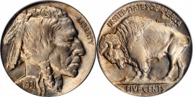 1931-S Buffalo Nickel. MS-65 (PCGS).
PCGS# 3971. NGC ID: 22SK.
Estimate: $150.00