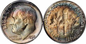 Lot of (2) High Grade Mercury and Roosevelt Dimes. (PCGS).
Included are: 1944-D Mercury, MS-66 FB, CAC; and 1958 Roosevelt, MS-67.
Estimate: $75.00