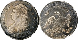 1820 Capped Bust Half Dollar. O-105. Square Base Knob 2, Large Date. EF-45 (NGC).
PCGS# 39567. NGC ID: 24FD.
Estimate: $700.00