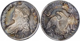1830 Capped Bust Half Dollar. Small 0. AU Details--Cleaned (PCGS).
PCGS# 6156. NGC ID: 24FU.
Estimate: $150.00