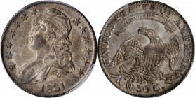 1831 Capped Bust Half Dollar. MS-62 (PCGS).
PCGS# 6159. NGC ID: 24FV.
Estimate: $800.00