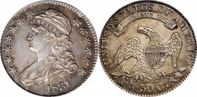 1831 Capped Bust Half Dollar. AU-50 (PCGS).
PCGS# 6159. NGC ID: 24FV.
Estimate: $200.00