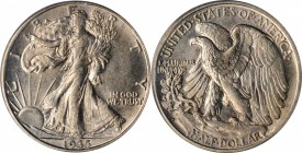 1935-D Walking Liberty Half Dollar. MS-63 (PCGS).
PCGS# 6596. NGC ID: 24RK.
Estimate: $125.00