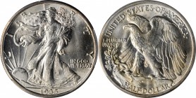 1935-S Walking Liberty Half Dollar. MS-64 (PCGS). CAC.
PCGS# 6597. NGC ID: 24RL.
Estimate: $700.00