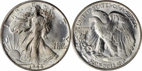 1944 Walking Liberty Half Dollar. MS-65 (PCGS).
PCGS# 6621. NGC ID: 24SC.
Estimate: $85.00