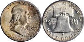 Lot of (4) Certified Mint State Franklin Half Dollars.
Included are: 1956 MS-65 (PCGS), CAC, OGH--First Generation; 1958-D MS-66+ (PCGS), CAC; 1958-D...
