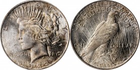 1922-D Peace Silver Dollar. MS-65 (PCGS).
PCGS# 7358. NGC ID: 257D.
Estimate: $350.00