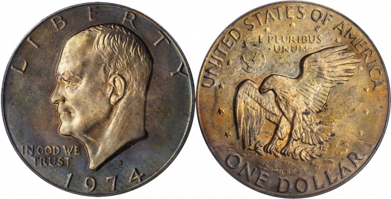 1974-S Eisenhower Dollar. Silver. Proof-66 Cameo (ANACS).
PCGS# 87433. NGC ID: ...