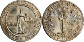 1936-D Columbia, South Carolina Sesquicentennial. MS-67 (PCGS).
PCGS# 9292. NGC ID: BYGD.
Estimate: $325.00