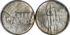 1937-D Oregon Trail Memorial. MS-67 (PCGS).
PCGS# 9347. NGC ID: BYHG.
Estimate: $325.00