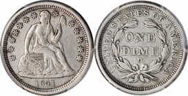Lot of (2) Liberty Seated Type Coins. (PCGS).
Included are: 1841-O dime, EF Details--Cleaned; and 1891 quarter, AU Details--Cleaned.
Estimate: $75.0...
