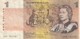 Australia, 1 Dollar, 1976, VF,p42b

Serial Number: CHS 762487
Estimate: 10 - 20 USD
