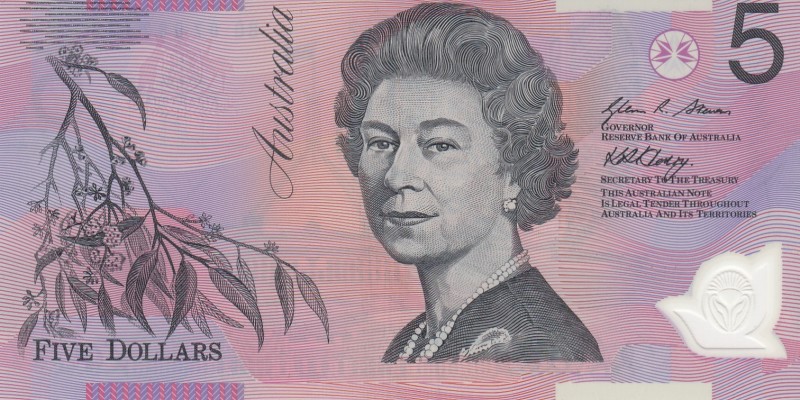Australia, 5 Dollars, 2002, UNC,p57a

Serial Number: BG 07632139
Estimate: 15...