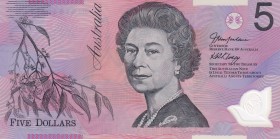 Australia, 5 Dollars, 2006, UNC, p57d

Serial Number: DM 06630829
Estimate: 15 - 30 USD