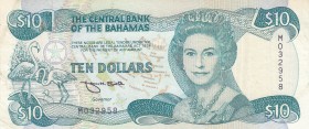 Bahamas, 10 Dollars, 1992, XF (+),p53a

Serial Number: M 032958
Estimate: 50 - 100 USD