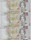 Bahamas, 1/2 Dollar, 2019, UNC,pNew , (Total 3 consecutive banknotes)

Serial Number: A083051-3
Estimate: 15 - 30 USD
