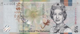Bahamas, 1/2 Dollar, 2019, UNC,pNew

Serial Number: A 101008
Estimate: 5 - 10 USD