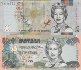 Bahamas, 1/2 Dollar, 2001/2019, UNC,p68/ pNew, (Total 2 banknotes)


Estimate: 10 - 20 USD