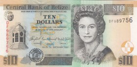 Belize, 10 Dollars, 2007, UNC,p68c

Serial Number: DF 989756
Estimate: 20 - 40 USD