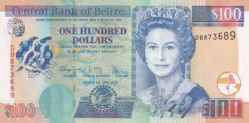 Belize, 100 Dollars, 2016, UNC,p71c

Serial Number: DB 873689
Estimate: 60 - 120 USD