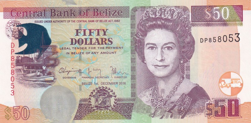 Belize, 50 Dollars, 2016, UNC,pNew

Serial Number: DP 858053
Estimate: 40 - 8...