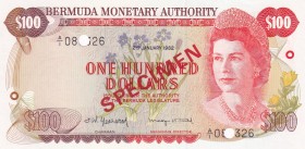Bermuda, 100 Dollars, 1982, UNC,p33as, SPECİMEN


Estimate: 150 - 300 USD