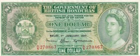 British Honduras, 1 Dollar, 1971, XF,p28c

Serial Number: G/6 270867
Estimate: 50 - 100 USD