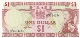 Fiji, 1 Dollar, 1974, UNC,p71b
Sign: Barnes-Earland
Serial Number: B/3 394234
Estimate: 30 - 60 USD