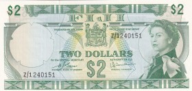 Fiji, 2 Dollars, 1974, UNC,p72cr, REPLACEMENT

Serial Number: Z/1 240151
Estimate: 250 - 500 USD