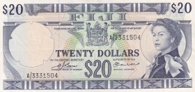 Fiji, 20 Dollars, 1974, AUNC,p75b

Serial Number: A/3 331504
Estimate: 300 - 600 USD