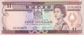 Fiji, 1 Dollar, 1980, UNC,p76a

Serial Number: C/1 918829
Estimate: 30 - 60 USD