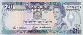 Fiji, 20 Dollars, 1986, UNC,p85a

Serial Number: B/7 399709
Estimate: 250 - 500 USD