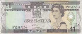 Fiji, 1 Dollar, 1987, UNC,p86

Serial Number: D15/ 587264
Estimate: 15 - 30 USD