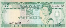 Fiji, 2 Dollars, 1995, UNC,p90a

Serial Number: D/2 0642245
Estimate: 15 - 30 USD