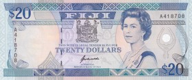 Fiji, 20 Dollars, 1992, UNC,p95a

Serial Number: A 418708
Estimate: 200 - 400 USD