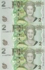 Fiji, 2 Dollars, 2011, UNC,p109b, (Total 3 banknotes)


Estimate: 15 - 30 USD