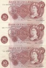 Great Britain, 10 Shillings, 1963,p373b, VF / XF/ UNC, (Total 3 banknotes)


Estimate: 150 - 30 USD