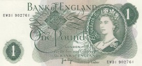 Great Britain, 1 Pound, 1970, UNC,p374g
Sign: Page
Serial Number: EW31 902761
Estimate: 10 - 20 USD