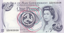 Isle of Man, 1 Pound, 1972, UNC,p29a

Serial Number: AA 082928
Estimate: 50 - 100 USD