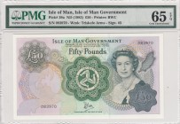 Isle of Man, 50 Pounds, 1983, UNC,p39a
PMG 65 EPQ
Serial Number: 083970
Estimate: 200 - 400 USD