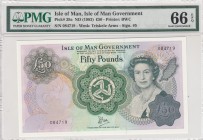 Isle of Man, 50 Pounds, 1983, UNC,p39a
PMG 66 EPQ
Serial Number: 084719
Estimate: 150 - 300 USD