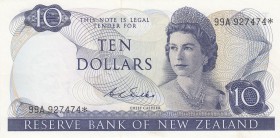 New Zealand, 10 Dollars, 1968, AUNC,p166br, REPLACEMENT
Sign: Wilks
Serial Number: 99A 927474*
Estimate: 200 - 400 USD
