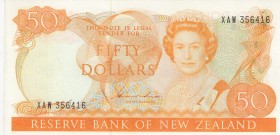 New Zealand, 50 Dollars, 1983, AUNC,p174a
Sign: Hardie
Serial Number: XAW 356416
Estimate: 200 - 400 USD