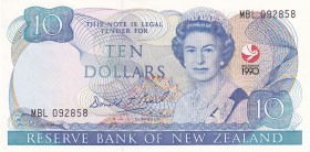 New Zealand, 10 Dollars, 1990, UNC,p176b
Mobil Oil Co. (MBL) commemorative Issue, Sign: Brash
Serial Number: MBL 092858
Estimate: 30 - 60 USD