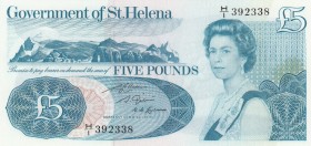 Saint Helena, 5 Pounds, 1981, UNC,p7b

Serial Number: H/1 392338
Estimate: 15 - 30 USD