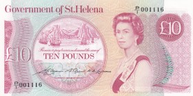 Saint Helena, 10 Pounds, 1979, UNC,p8a

Serial Number: P/1 001516
Estimate: 100 - 200 USD