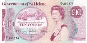 Saint Helena, 10 Pounds, 1985, UNC,p8b

Serial Number: P/1 299876
Estimate: 100 - 200 USD