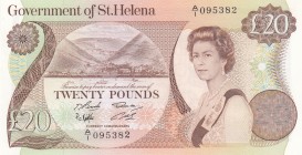 Saint Helena, 20 Pounds, 1986, UNC,p10

Serial Number: A/1 095382
Estimate: 30 - 60 USD